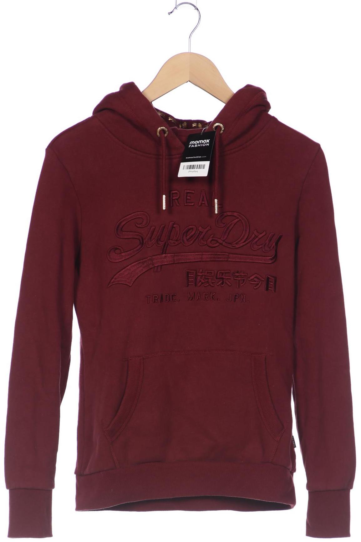 

Superdry Damen Kapuzenpullover, bordeaux, Gr. 38