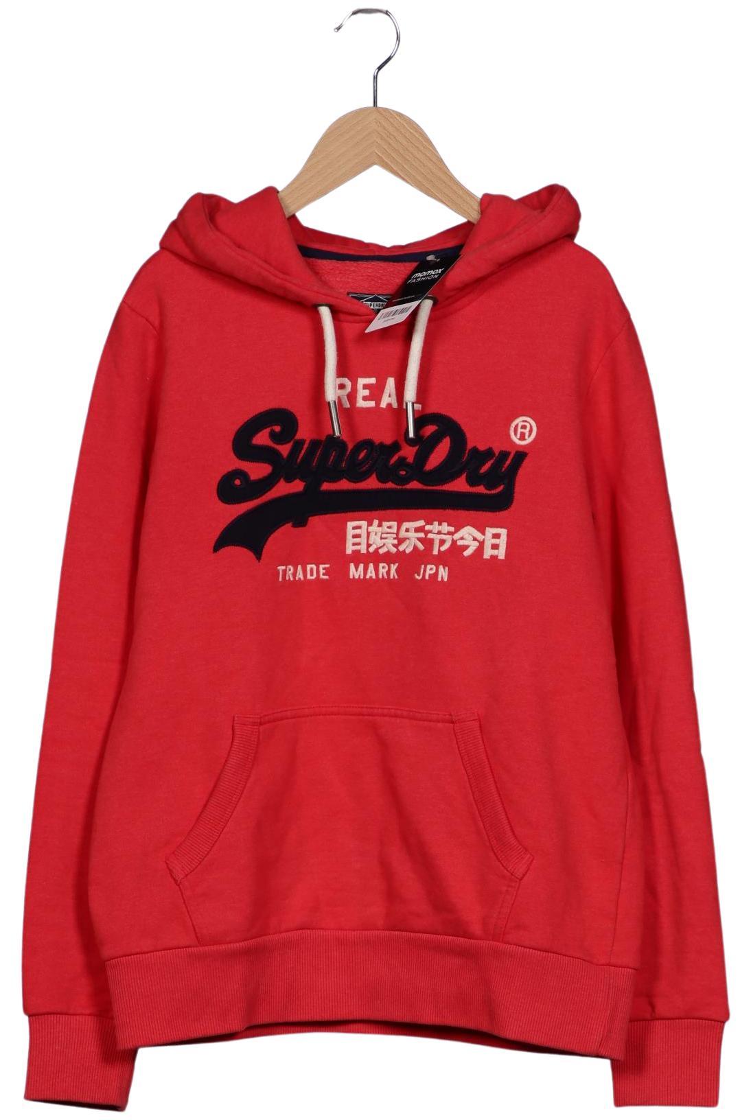 

Superdry Damen Kapuzenpullover, rot, Gr. 38
