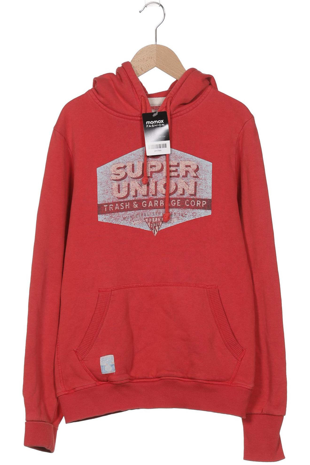 

Superdry Damen Kapuzenpullover, rot, Gr. 38