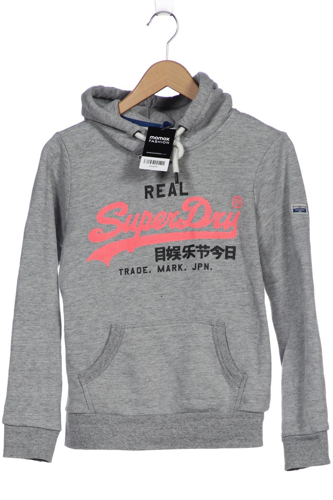 

Superdry Damen Kapuzenpullover, grau