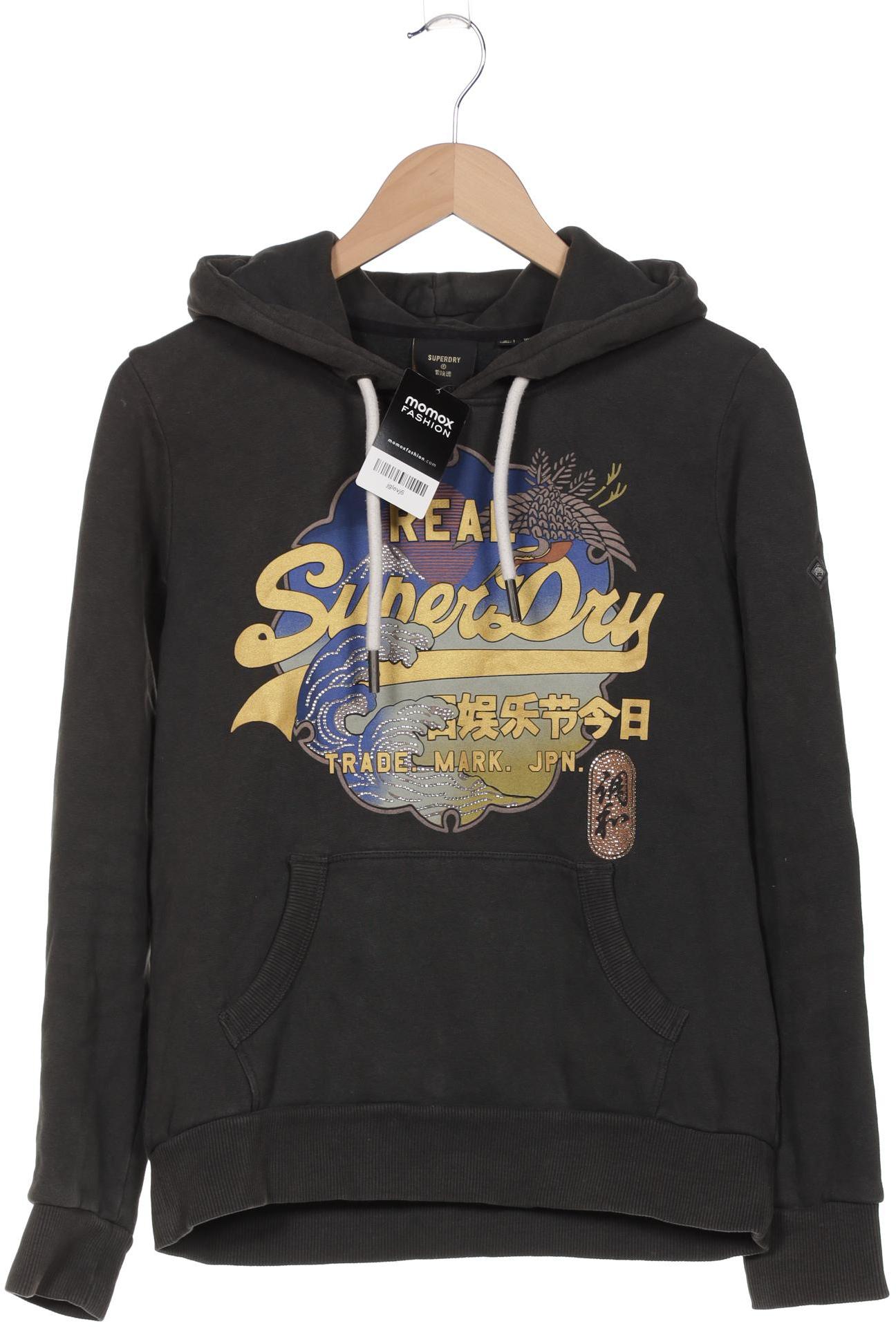 

Superdry Damen Kapuzenpullover, grün, Gr. 36