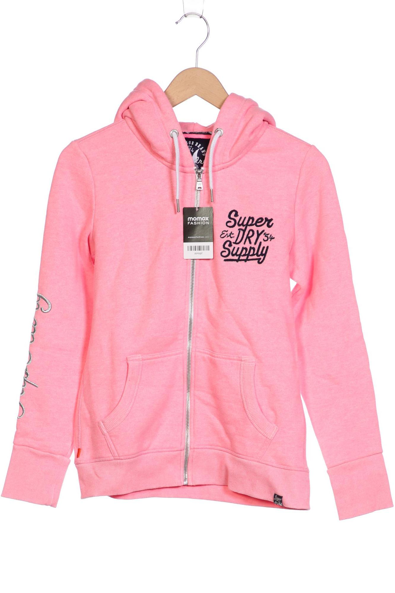 

Superdry Damen Kapuzenpullover, pink, Gr. 40