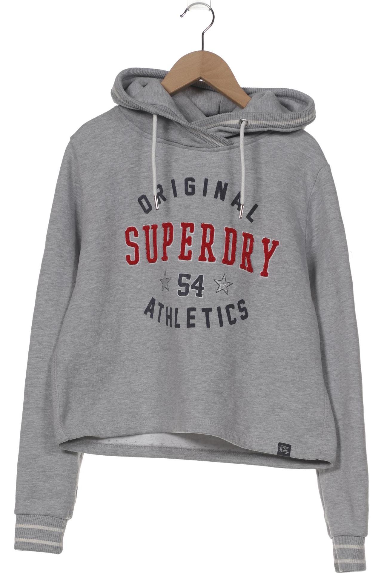 

Superdry Damen Kapuzenpullover, grau, Gr. 40