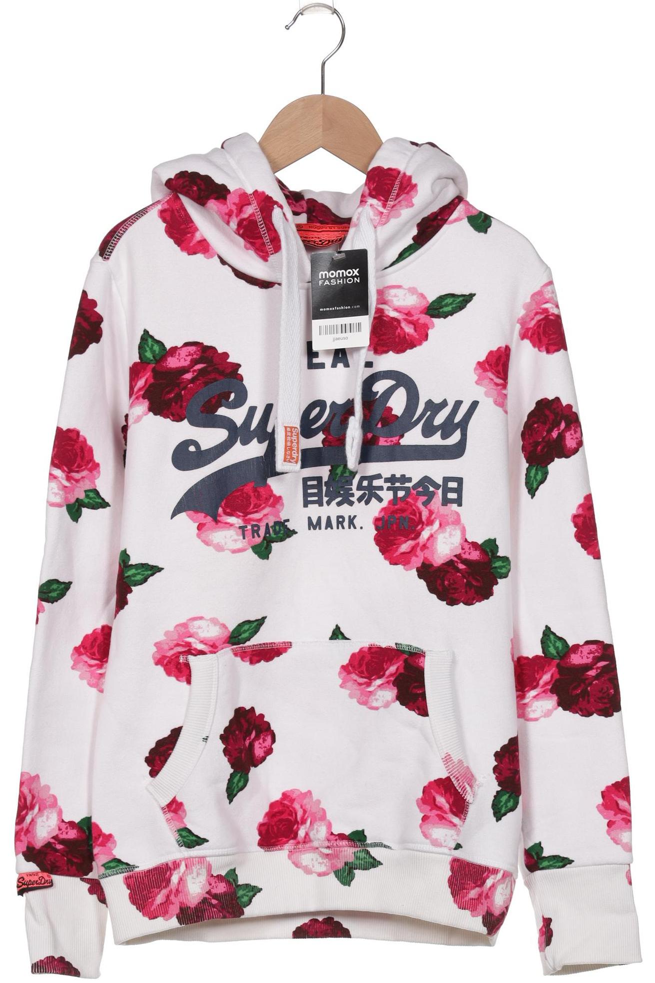 

Superdry Damen Kapuzenpullover, weiß, Gr. 36