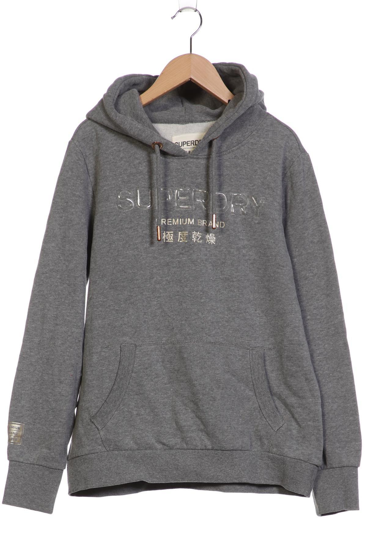 

Superdry Damen Kapuzenpullover, grau, Gr. 44