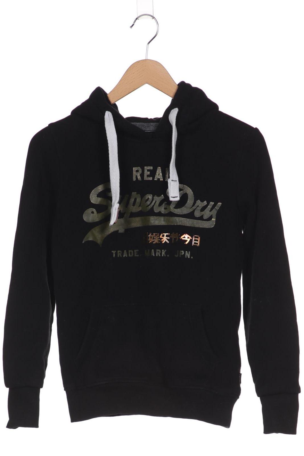 

Superdry Damen Kapuzenpullover, schwarz