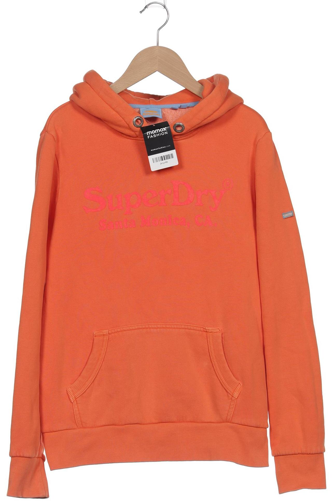 

Superdry Damen Kapuzenpullover, orange, Gr. 38