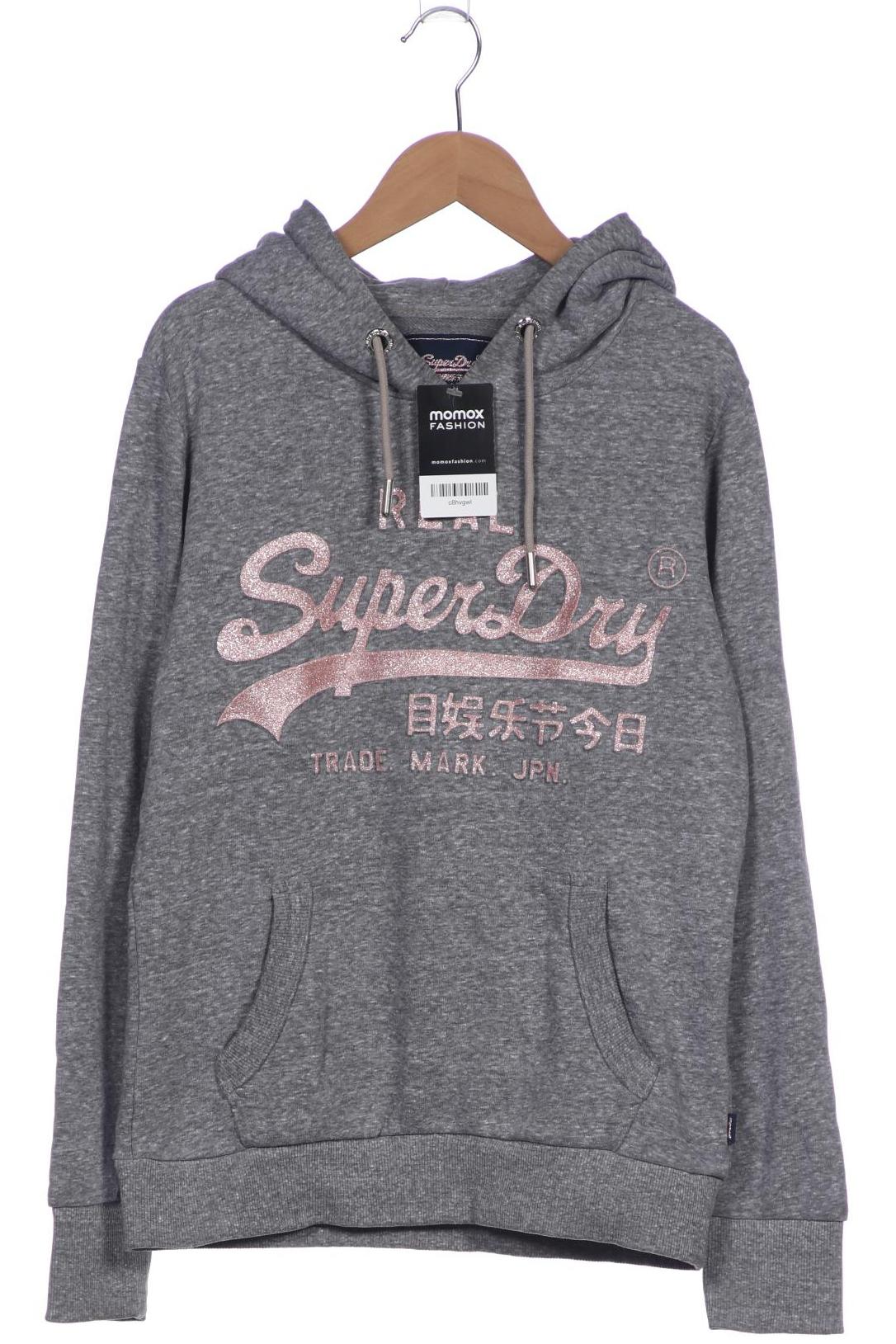 

Superdry Damen Kapuzenpullover, grau, Gr. 40