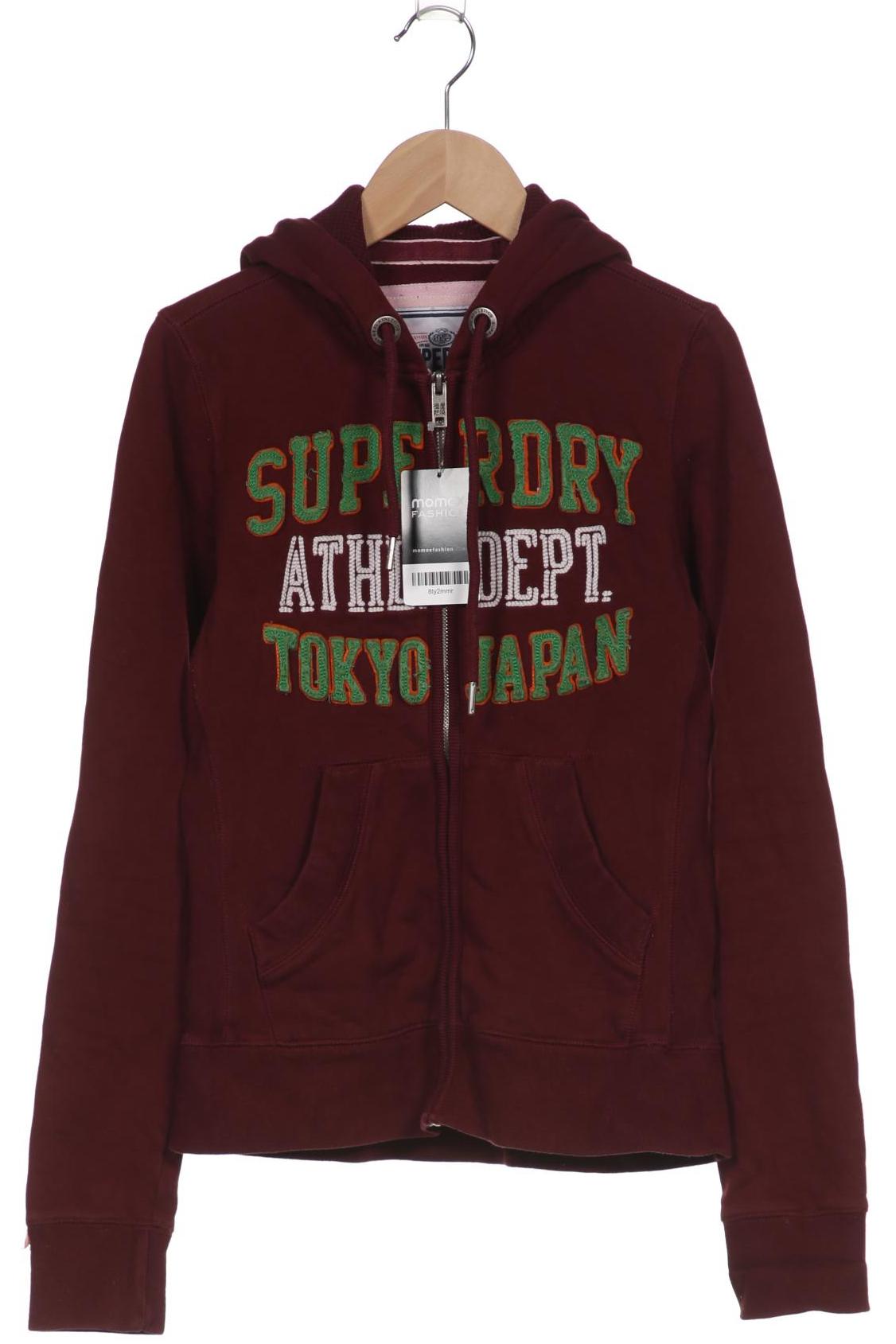 

Superdry Damen Kapuzenpullover, bordeaux, Gr. 36