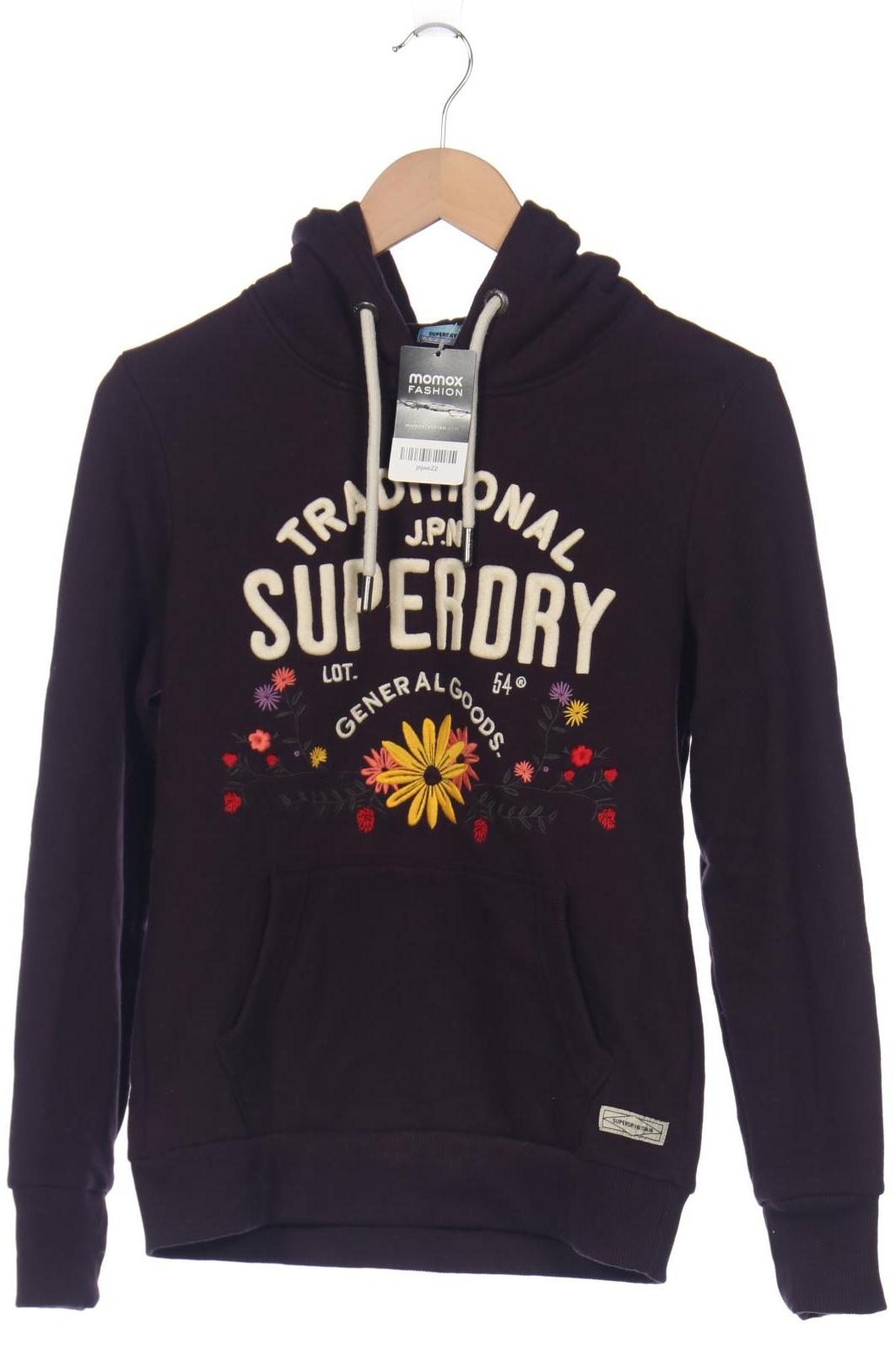 

Superdry Damen Kapuzenpullover, bordeaux