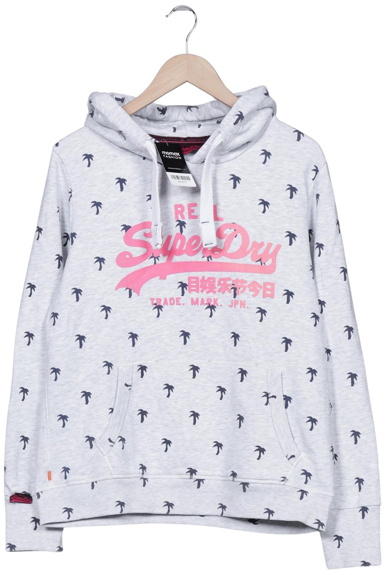 

Superdry Damen Kapuzenpullover, grau, Gr. 44