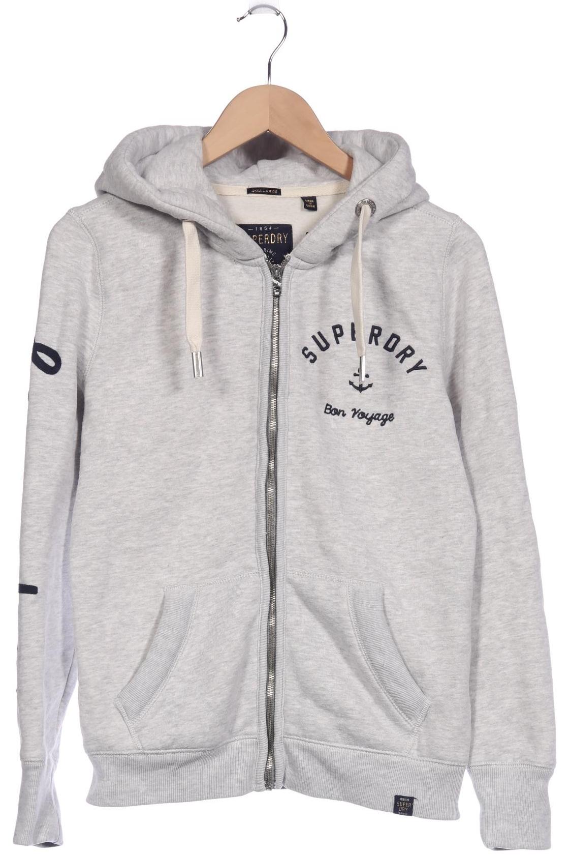 

Superdry Damen Kapuzenpullover, grau, Gr. 42