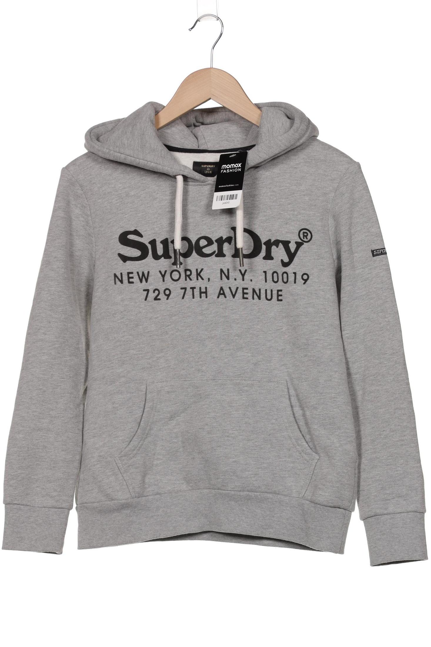 

Superdry Damen Kapuzenpullover, grau, Gr. 38