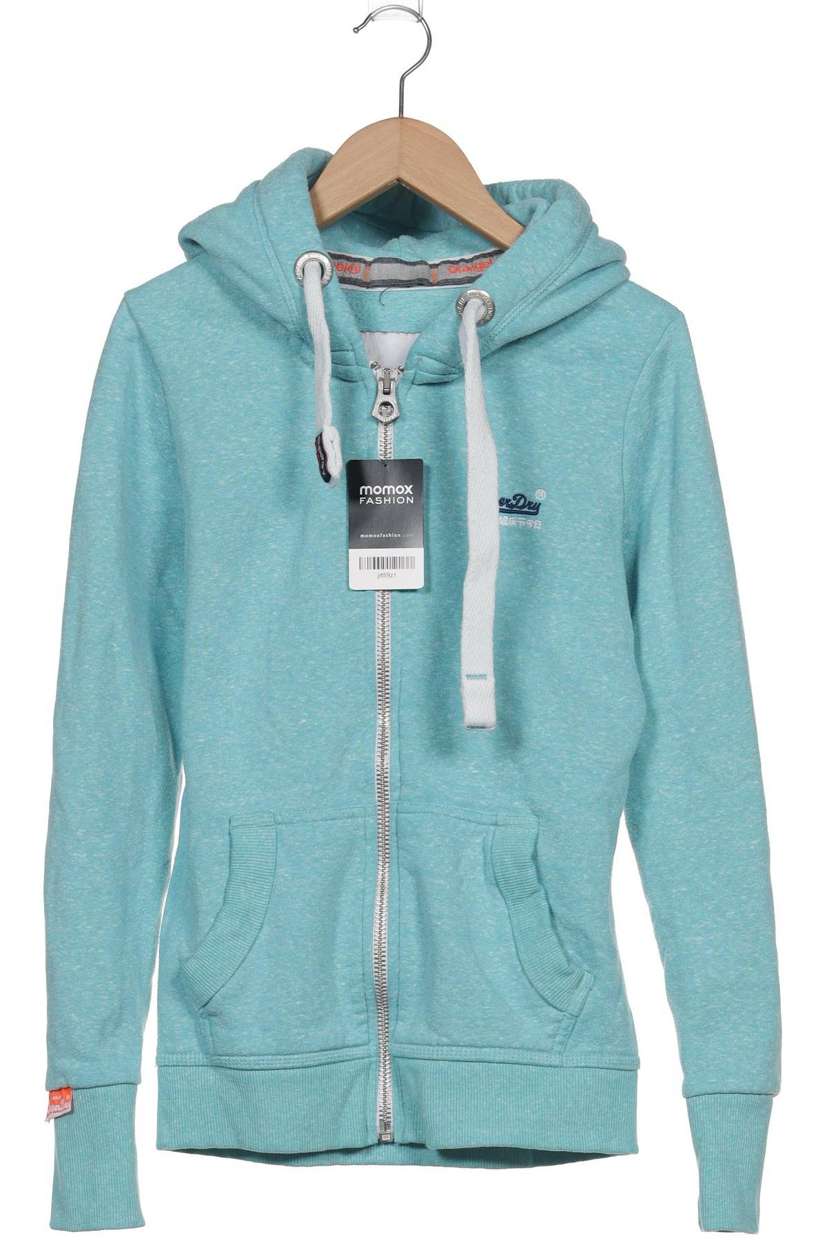 

Superdry Damen Kapuzenpullover, hellblau, Gr. 36