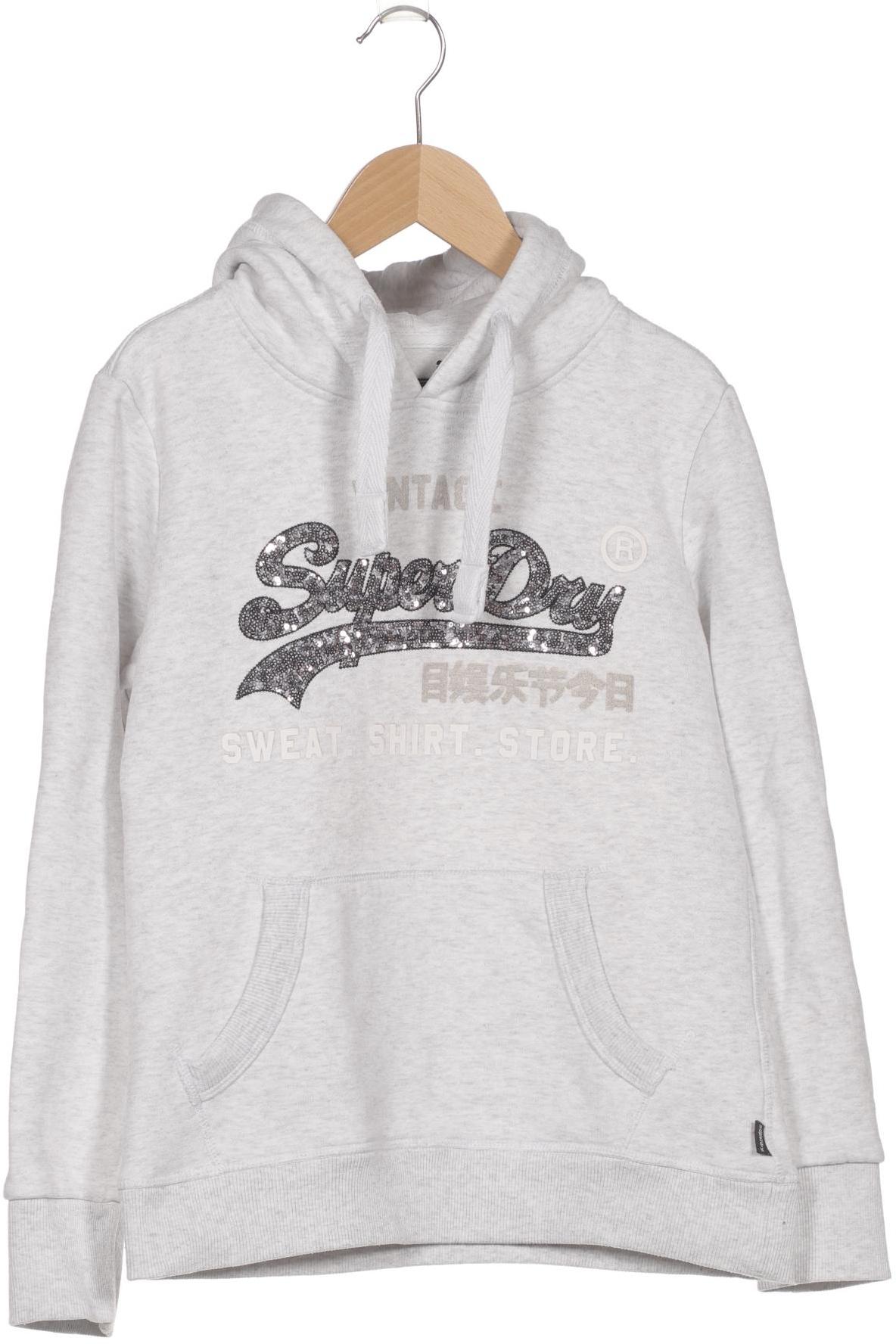

Superdry Damen Kapuzenpullover, grau, Gr. 38