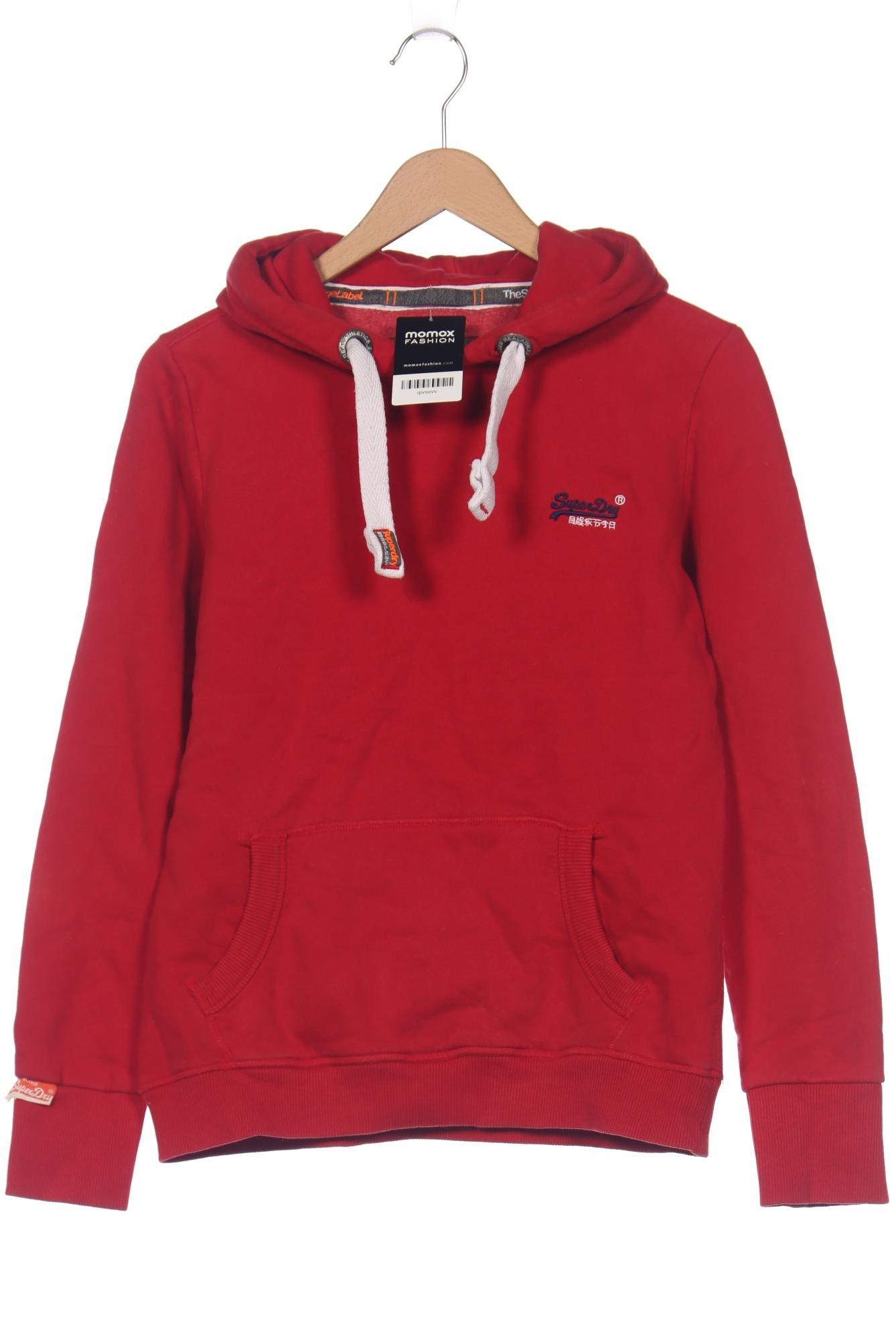 

Superdry Damen Kapuzenpullover, rot, Gr. 38