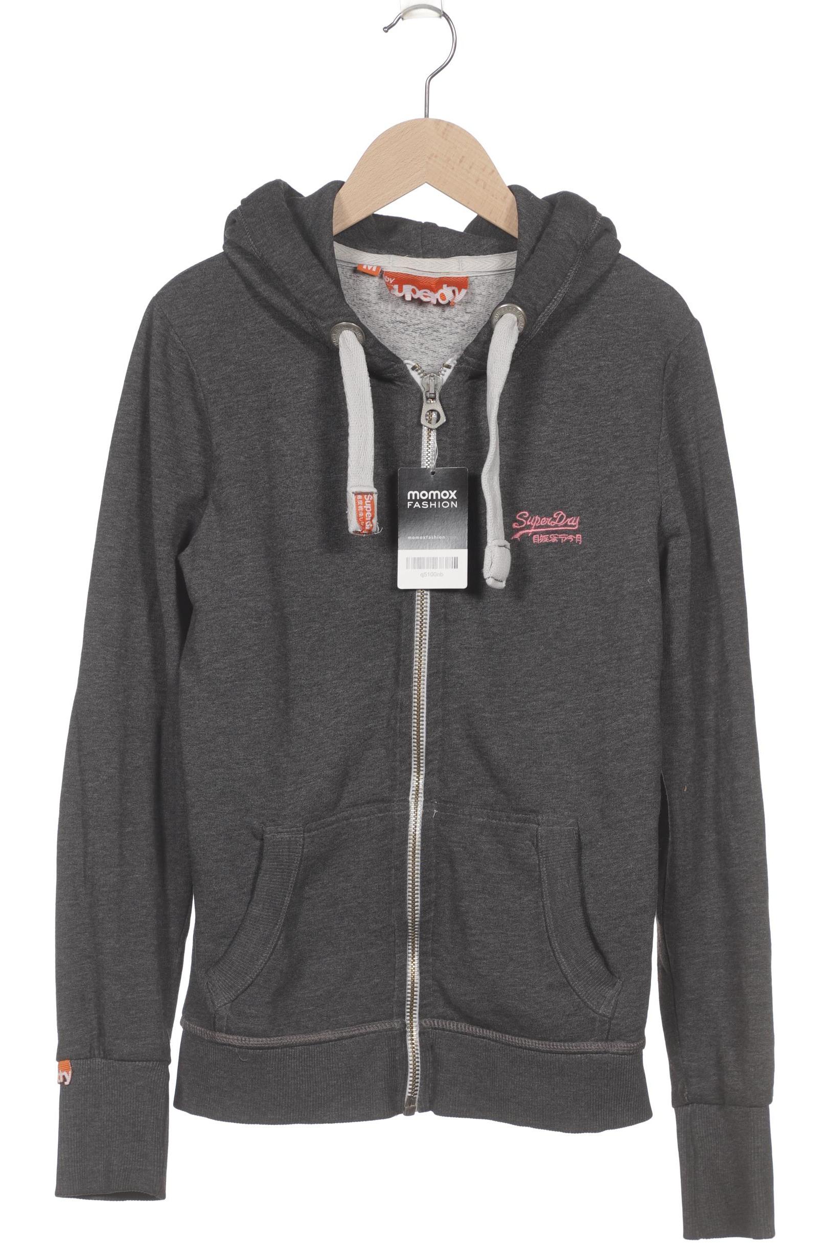 

Superdry Damen Kapuzenpullover, grau, Gr. 38