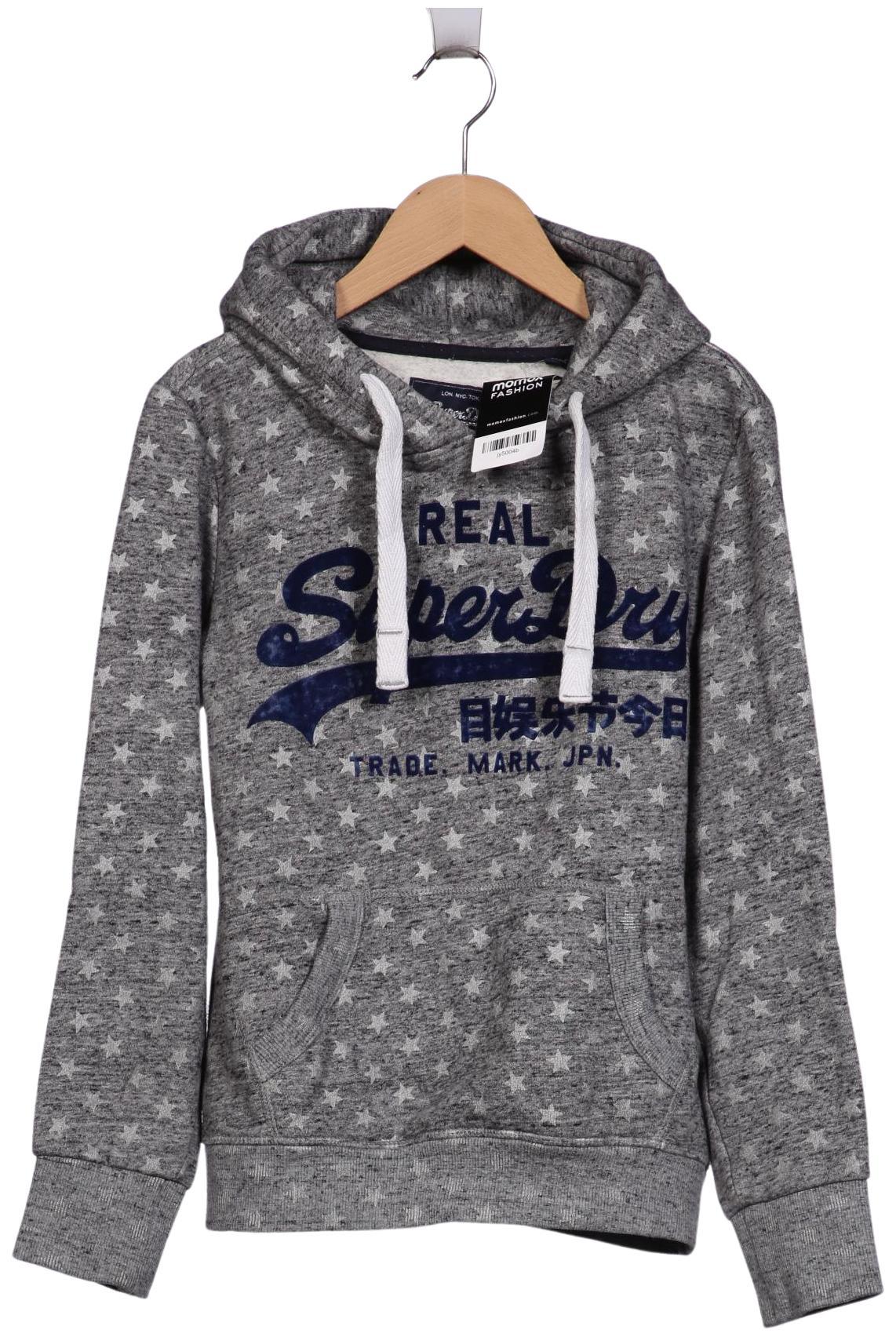 

Superdry Damen Kapuzenpullover, grau, Gr. 38