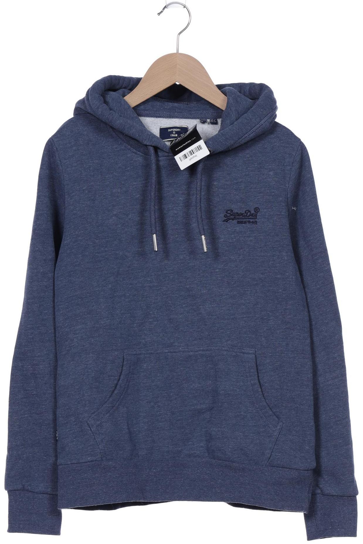 

Superdry Damen Kapuzenpullover, blau, Gr. 38