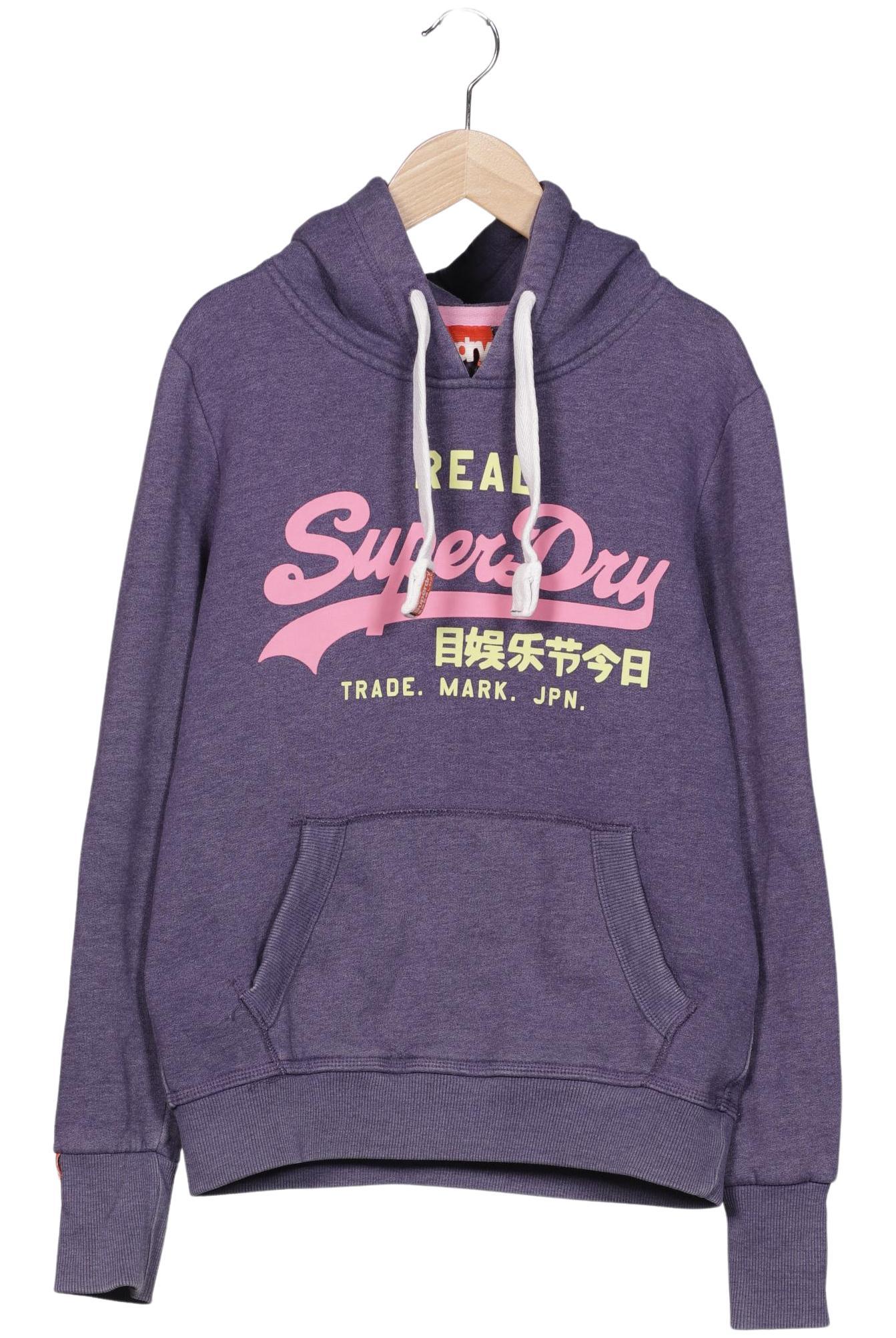 

Superdry Damen Kapuzenpullover, flieder, Gr. 36