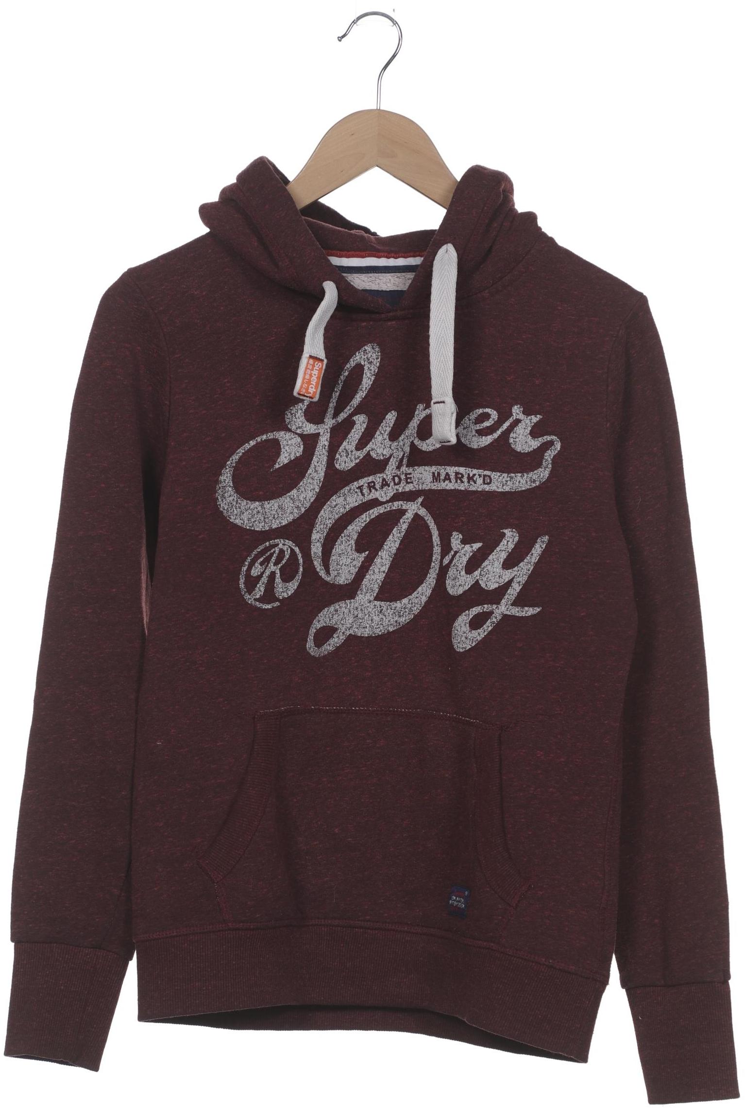 

Superdry Damen Kapuzenpullover, bordeaux, Gr. 38