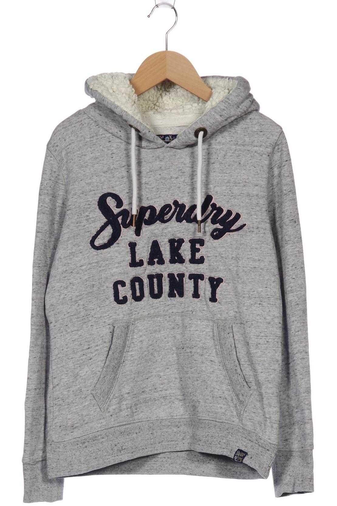 

Superdry Damen Kapuzenpullover, grau