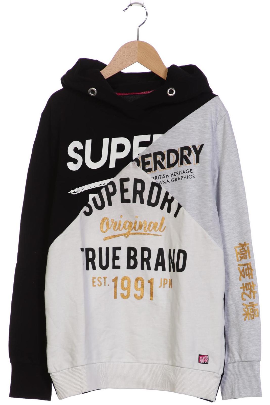 

Superdry Damen Kapuzenpullover, schwarz, Gr. 40