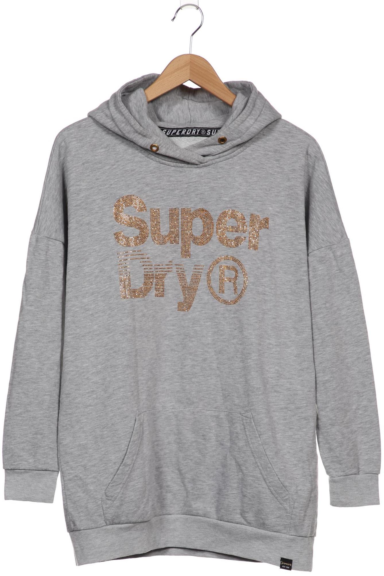 

Superdry Damen Kapuzenpullover, grau