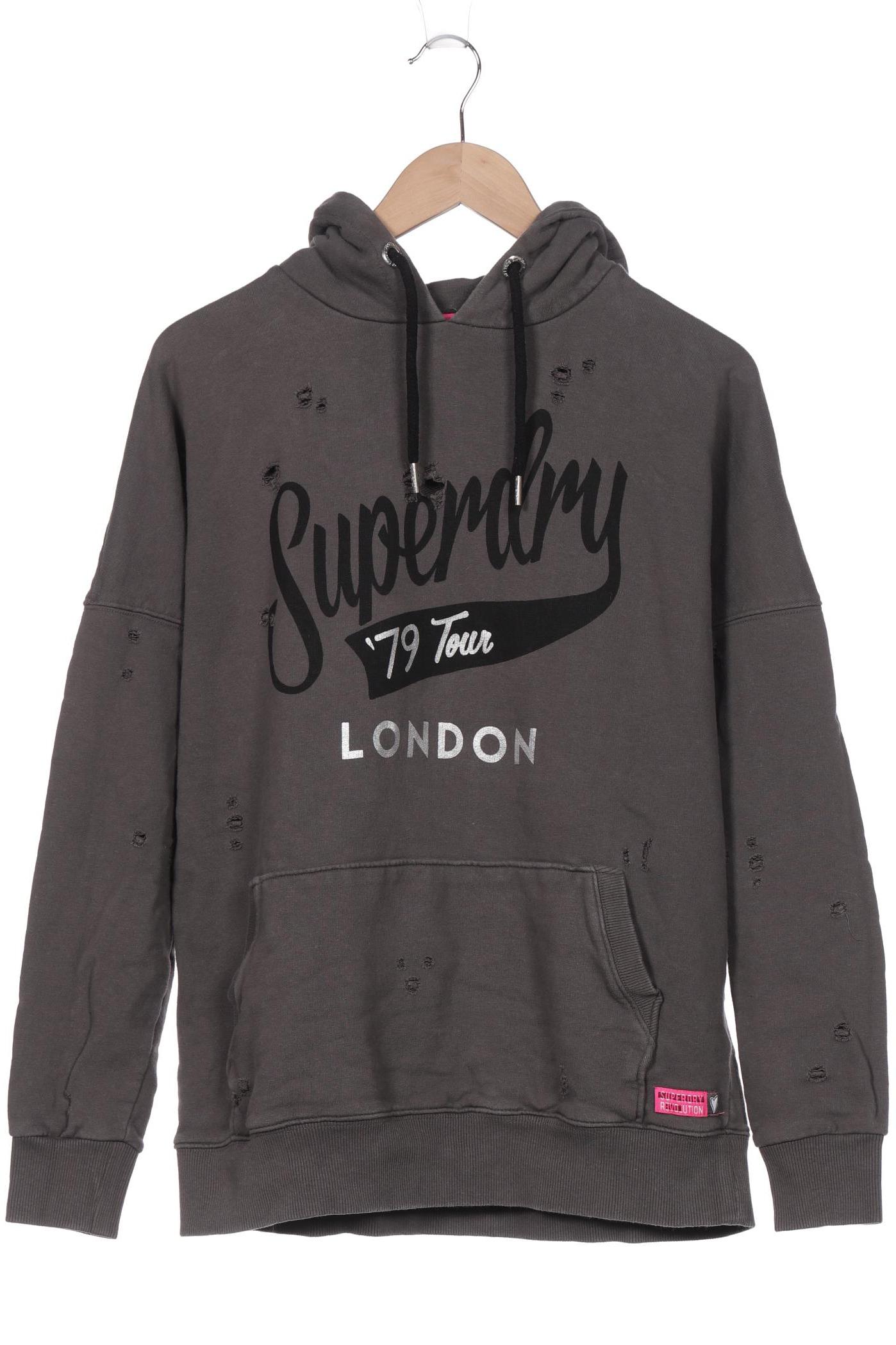 

Superdry Damen Kapuzenpullover, grau