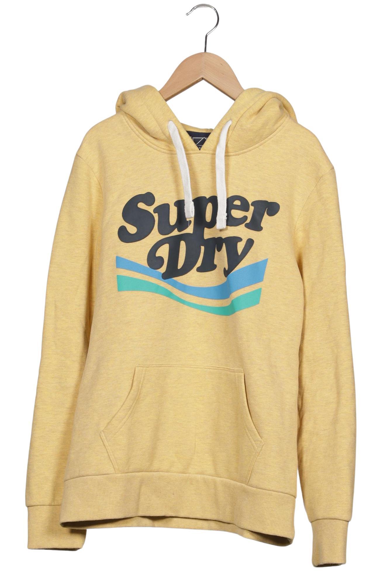 

Superdry Damen Kapuzenpullover, gelb, Gr. 40