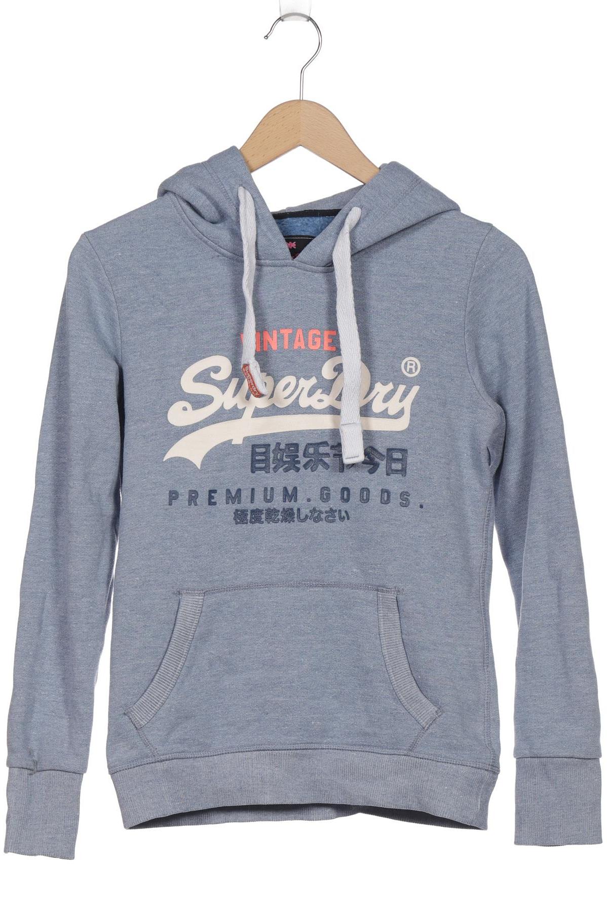 

Superdry Damen Kapuzenpullover, blau