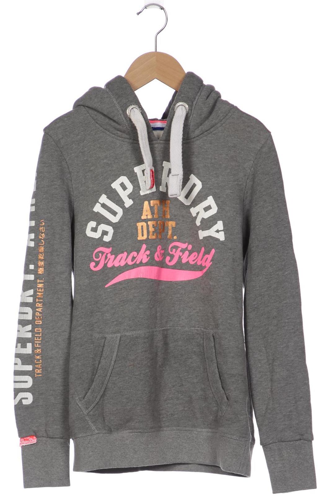 

Superdry Damen Kapuzenpullover, grau