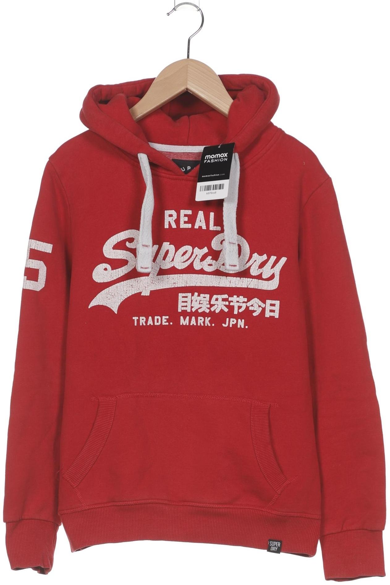 

Superdry Damen Kapuzenpullover, rot, Gr. 38