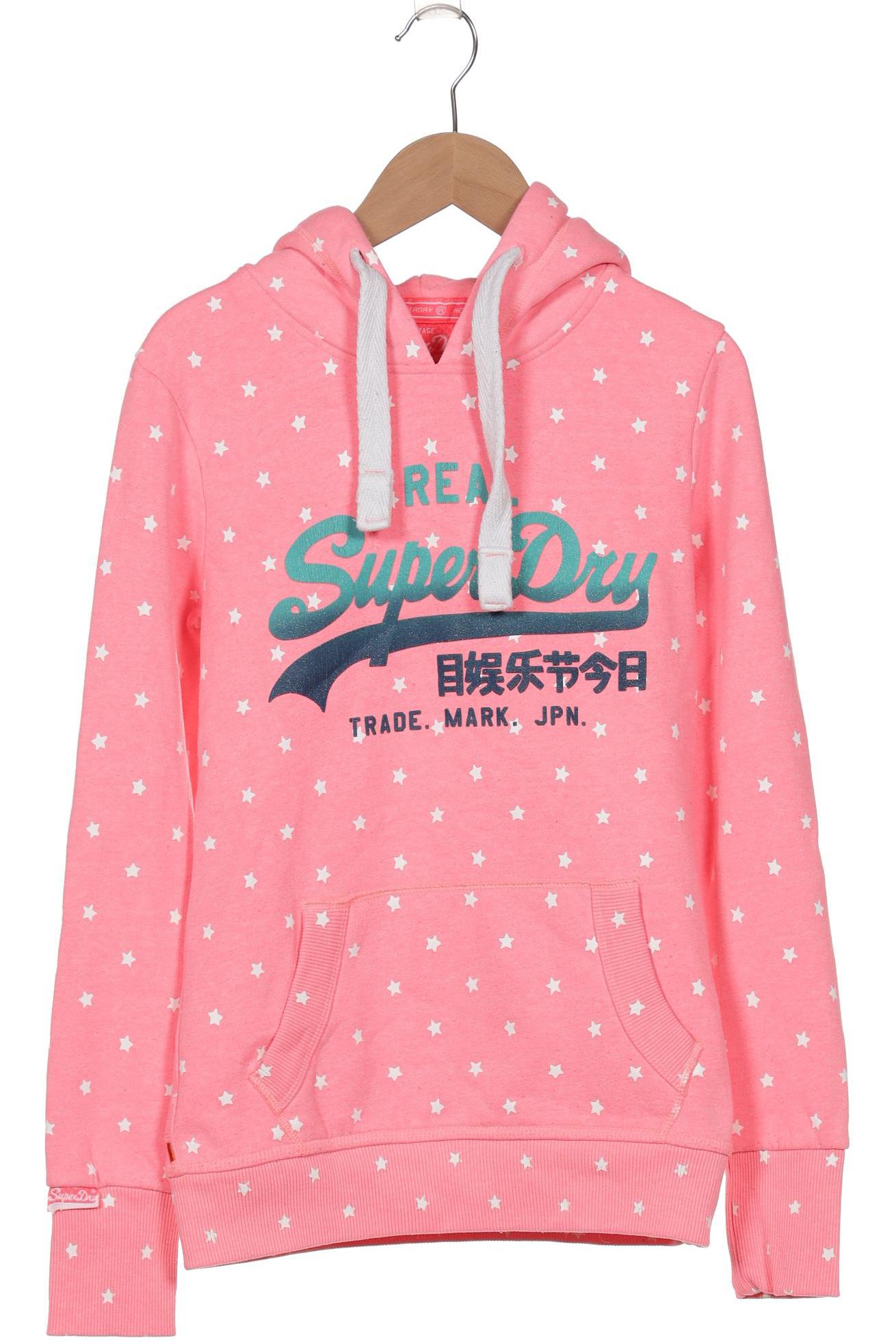 

Superdry Damen Kapuzenpullover, pink, Gr. 34
