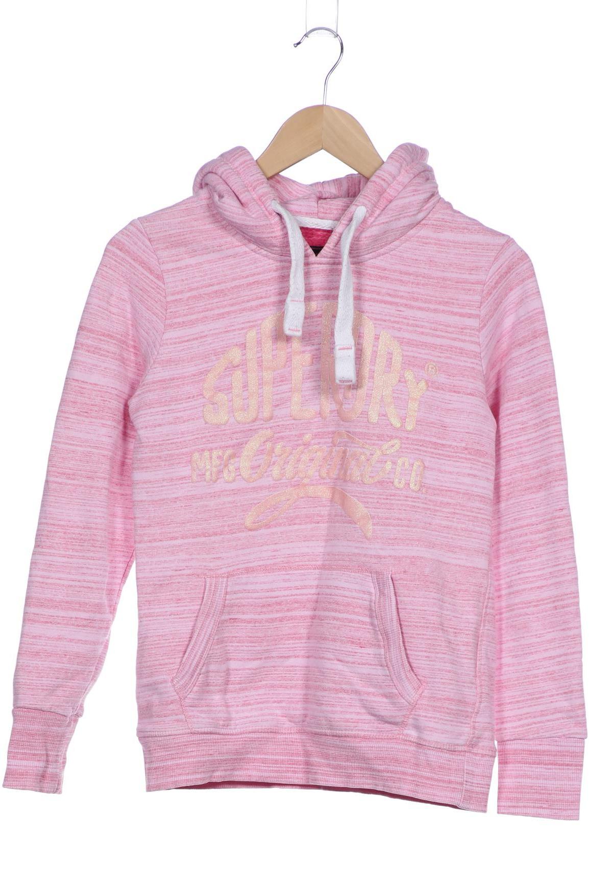

Superdry Damen Kapuzenpullover, pink, Gr. 38