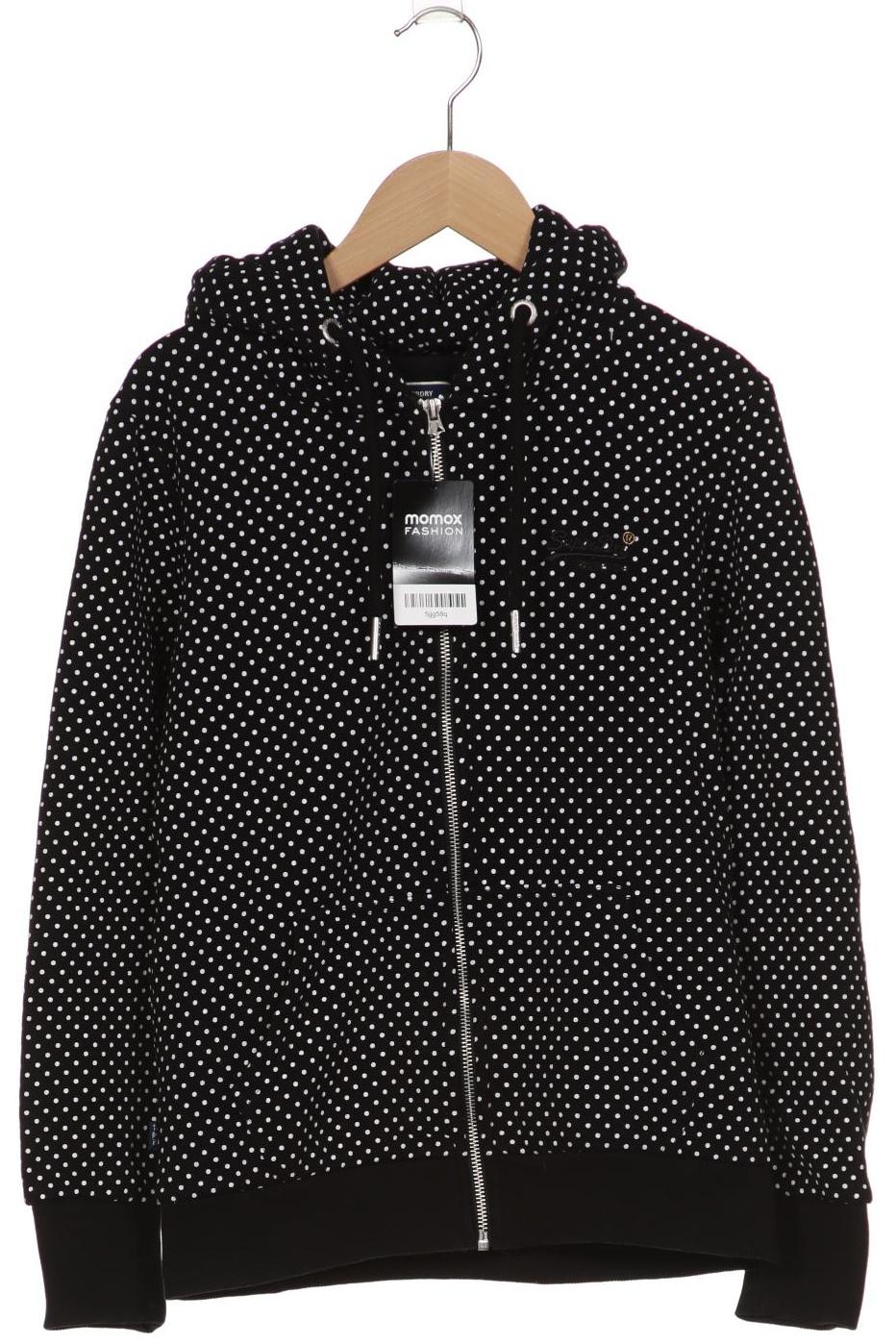 

Superdry Damen Kapuzenpullover, schwarz, Gr. 38