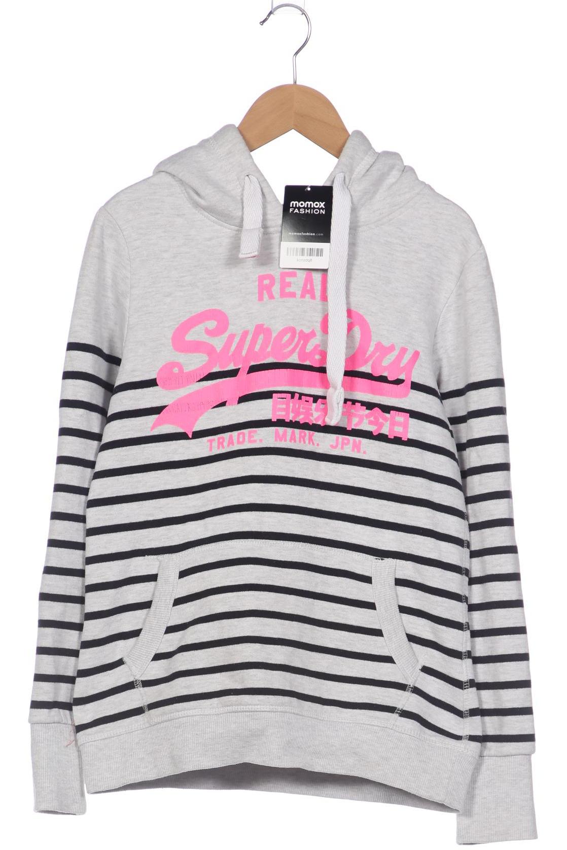 

Superdry Damen Kapuzenpullover, grau, Gr. 38