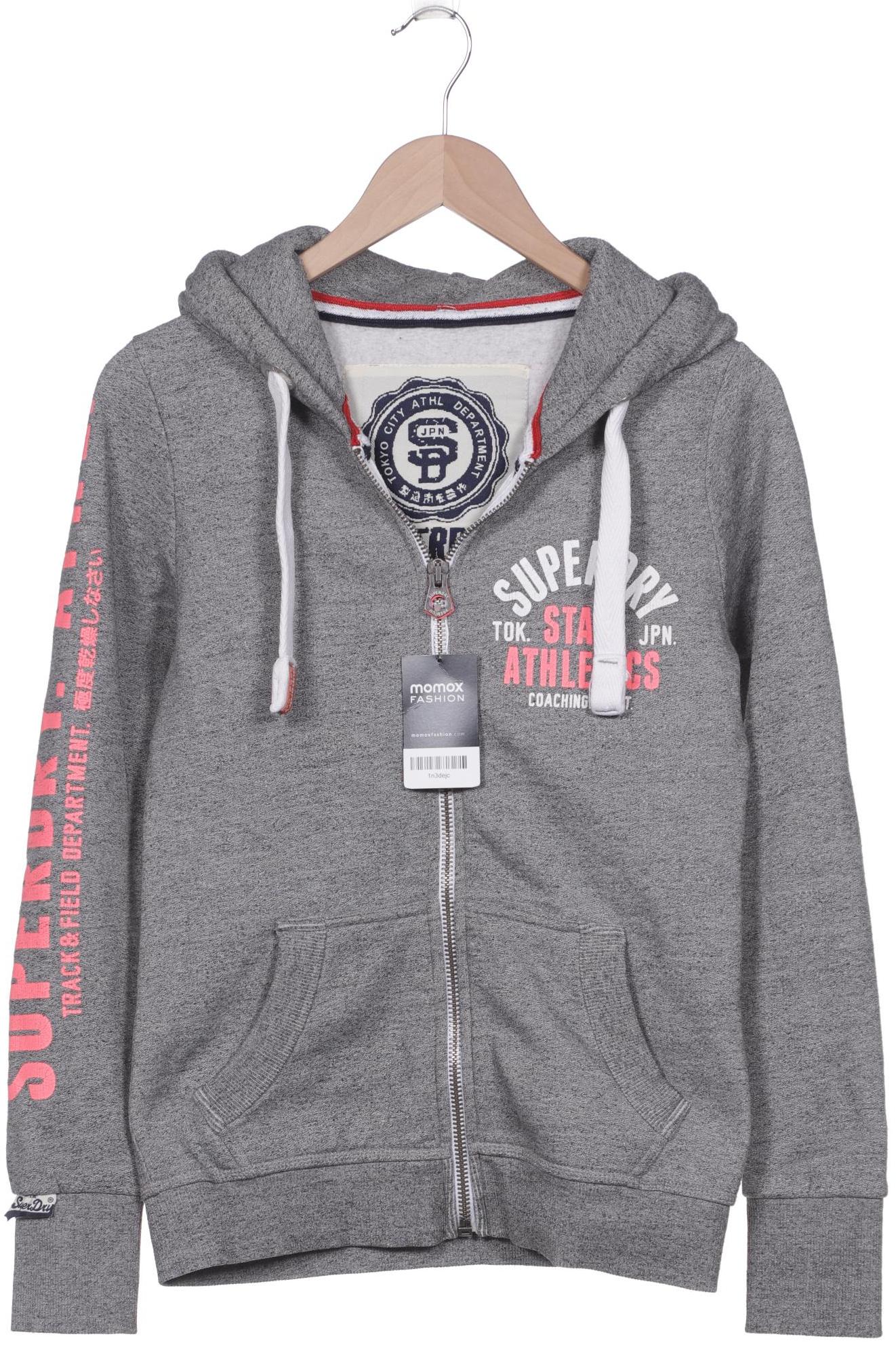 

Superdry Damen Kapuzenpullover, grau, Gr. 36