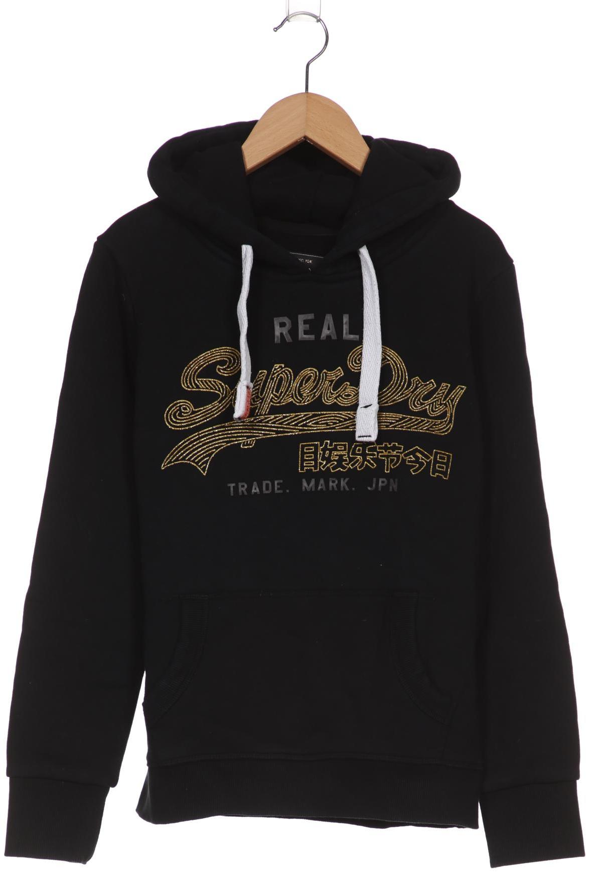 

Superdry Damen Kapuzenpullover, schwarz, Gr. 38