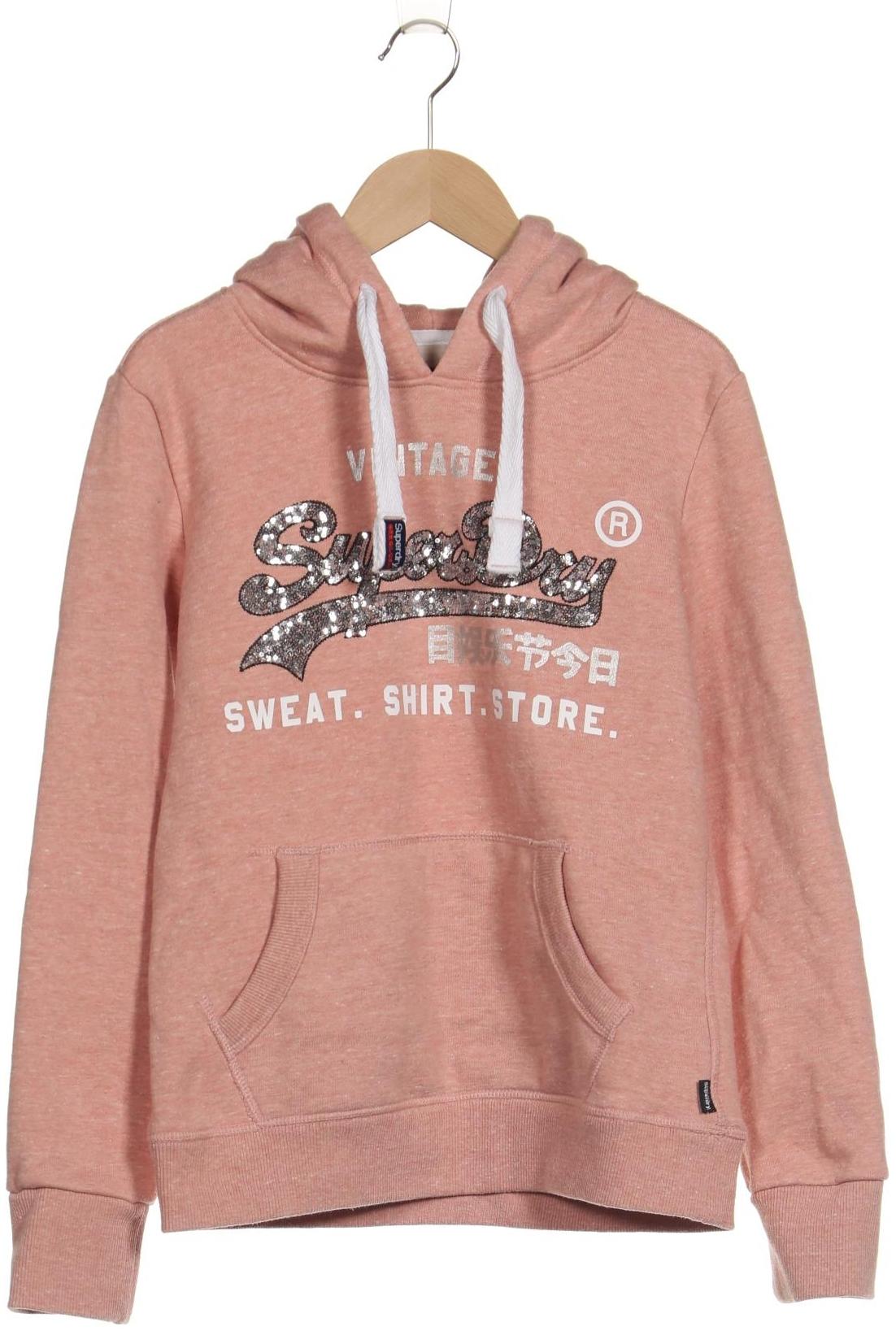 

Superdry Damen Kapuzenpullover, rot, Gr. 38