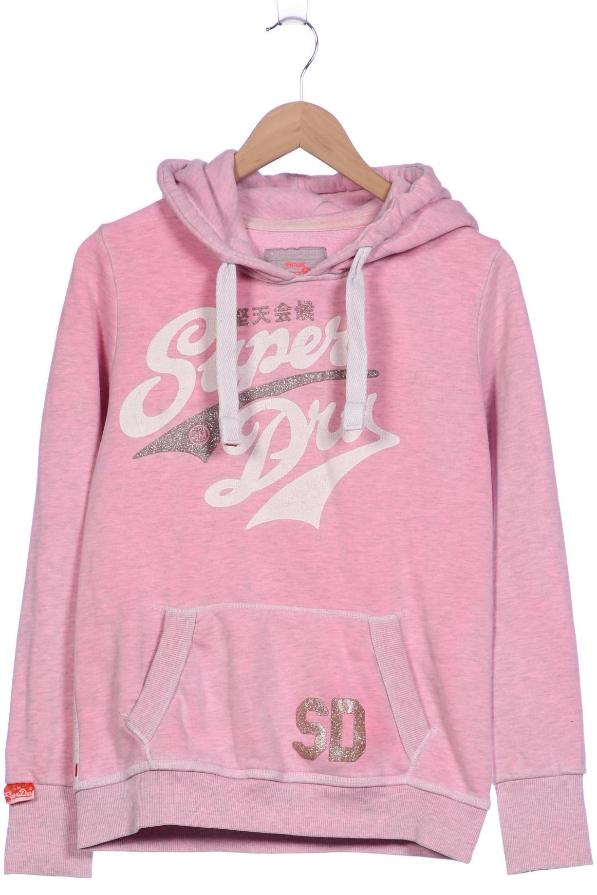 

Superdry Damen Kapuzenpullover, pink, Gr. 38