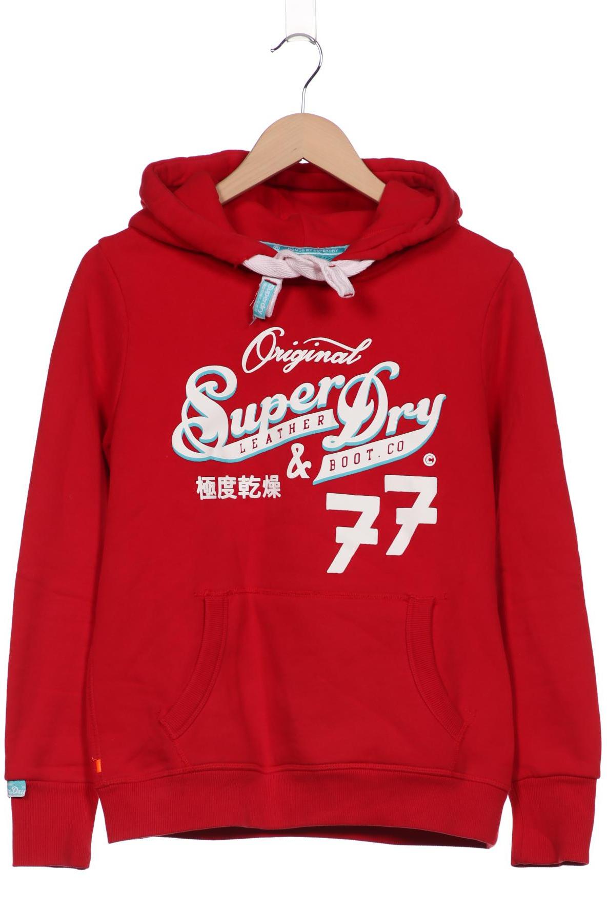 

Superdry Damen Kapuzenpullover, rot