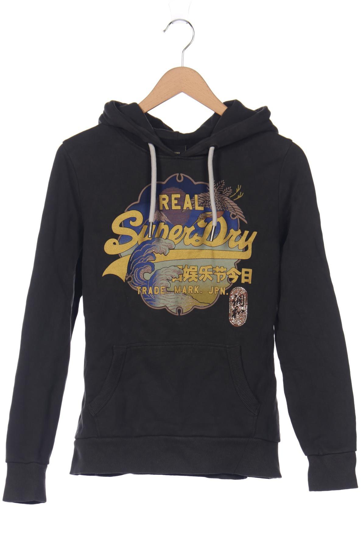 

Superdry Damen Kapuzenpullover, schwarz