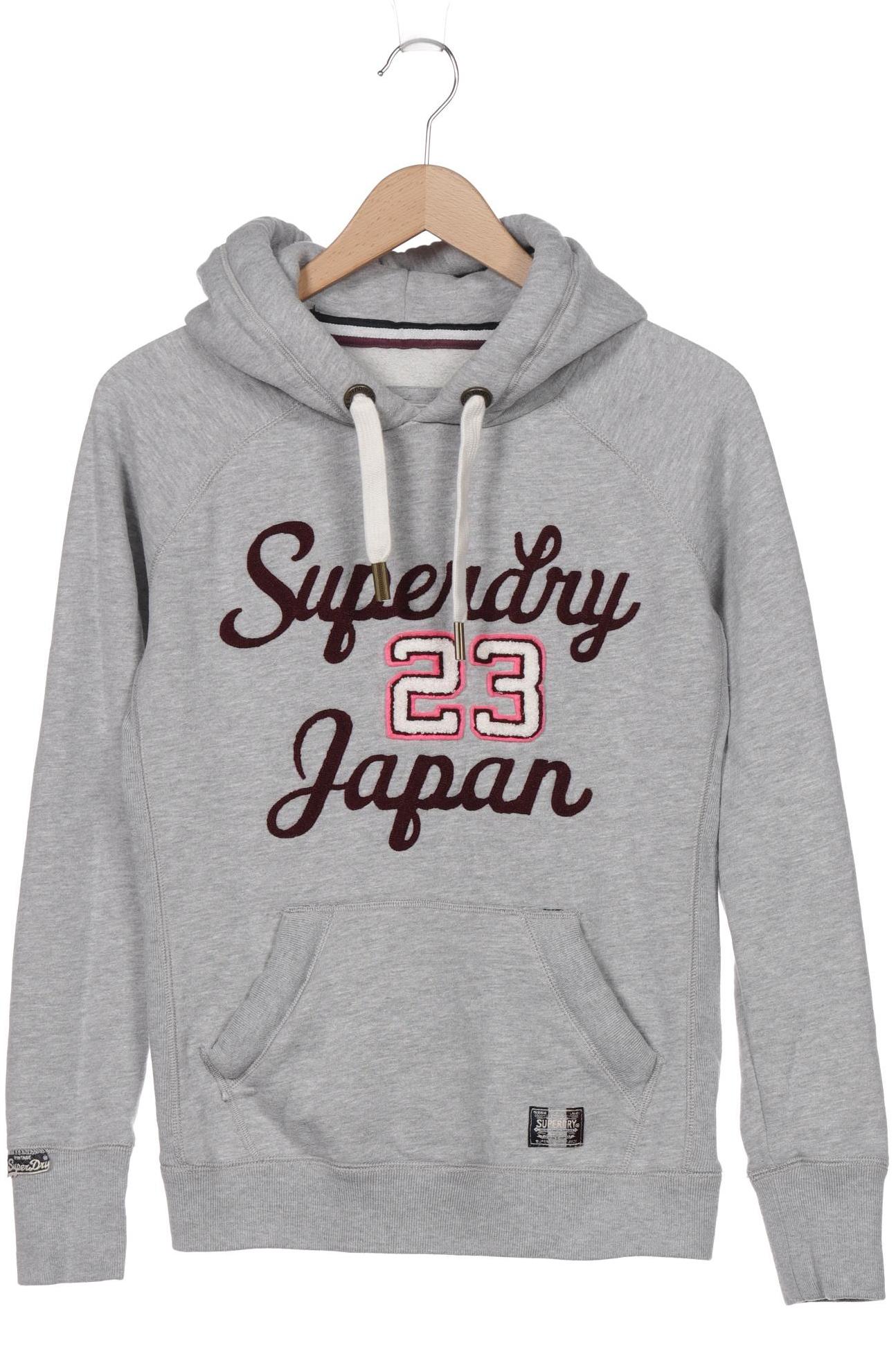 

Superdry Damen Kapuzenpullover, grau