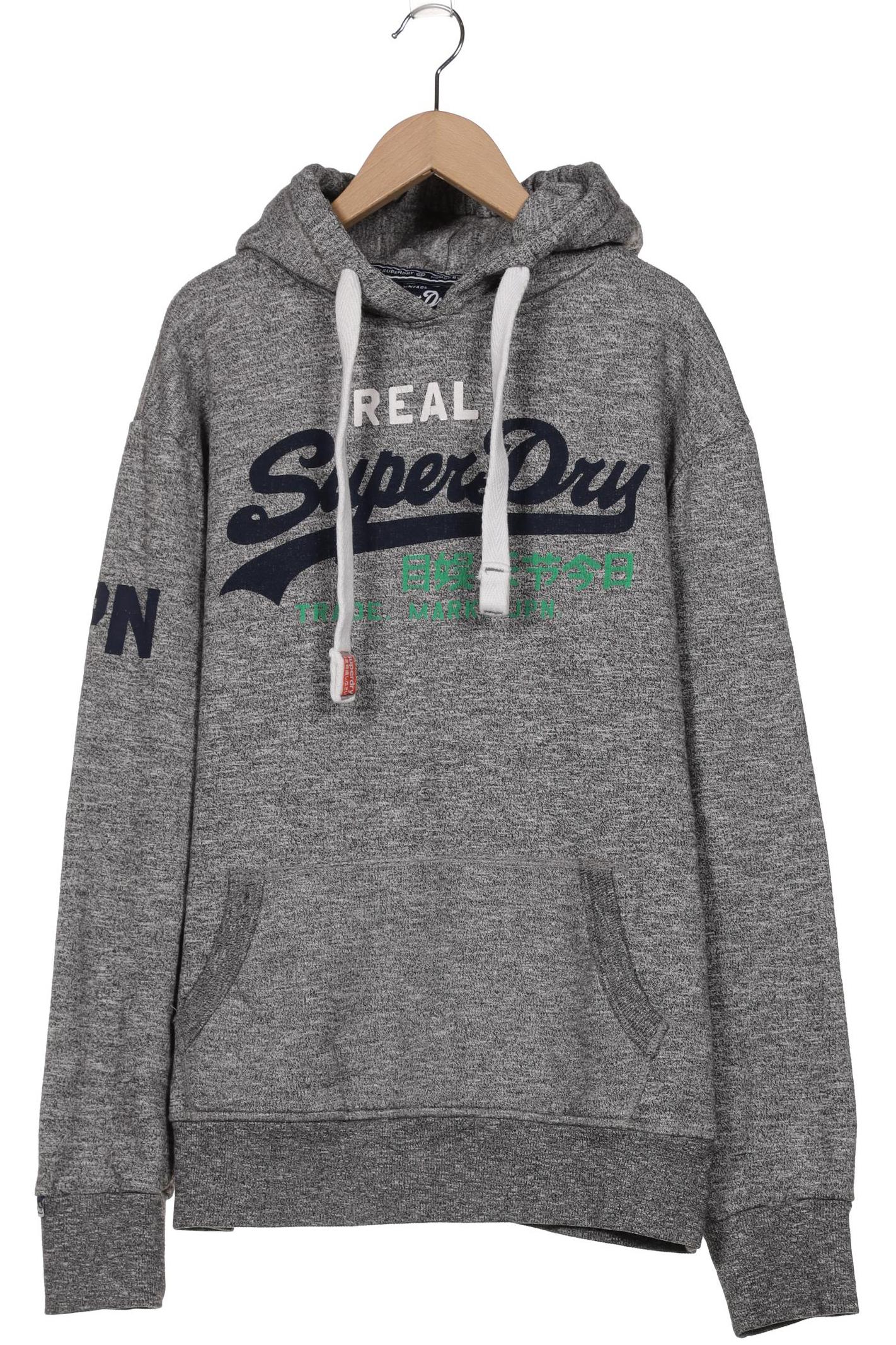 

Superdry Damen Kapuzenpullover, grau, Gr. 38