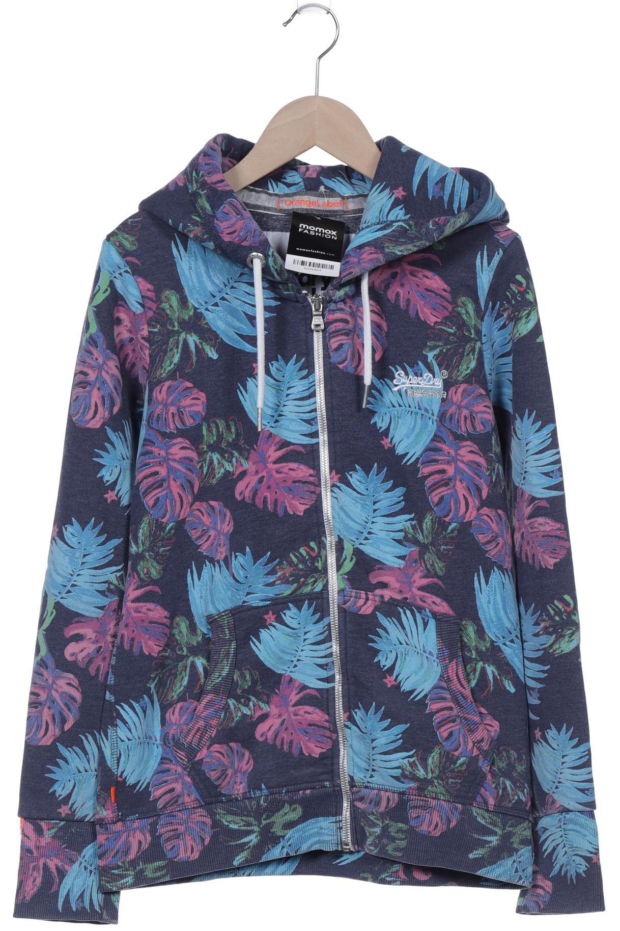 

Superdry Damen Kapuzenpullover, blau, Gr. 40
