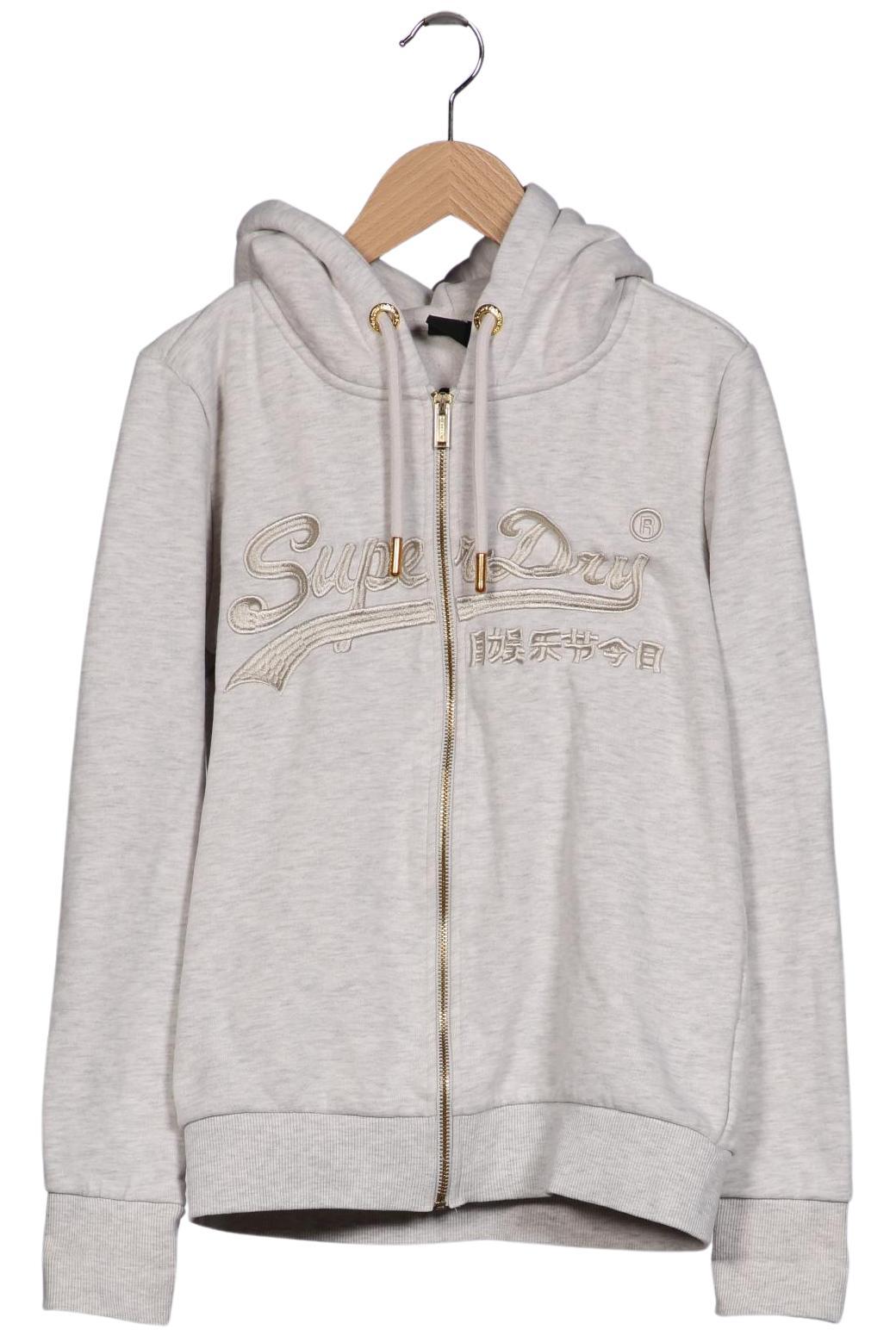 

Superdry Damen Kapuzenpullover, grau, Gr. 38