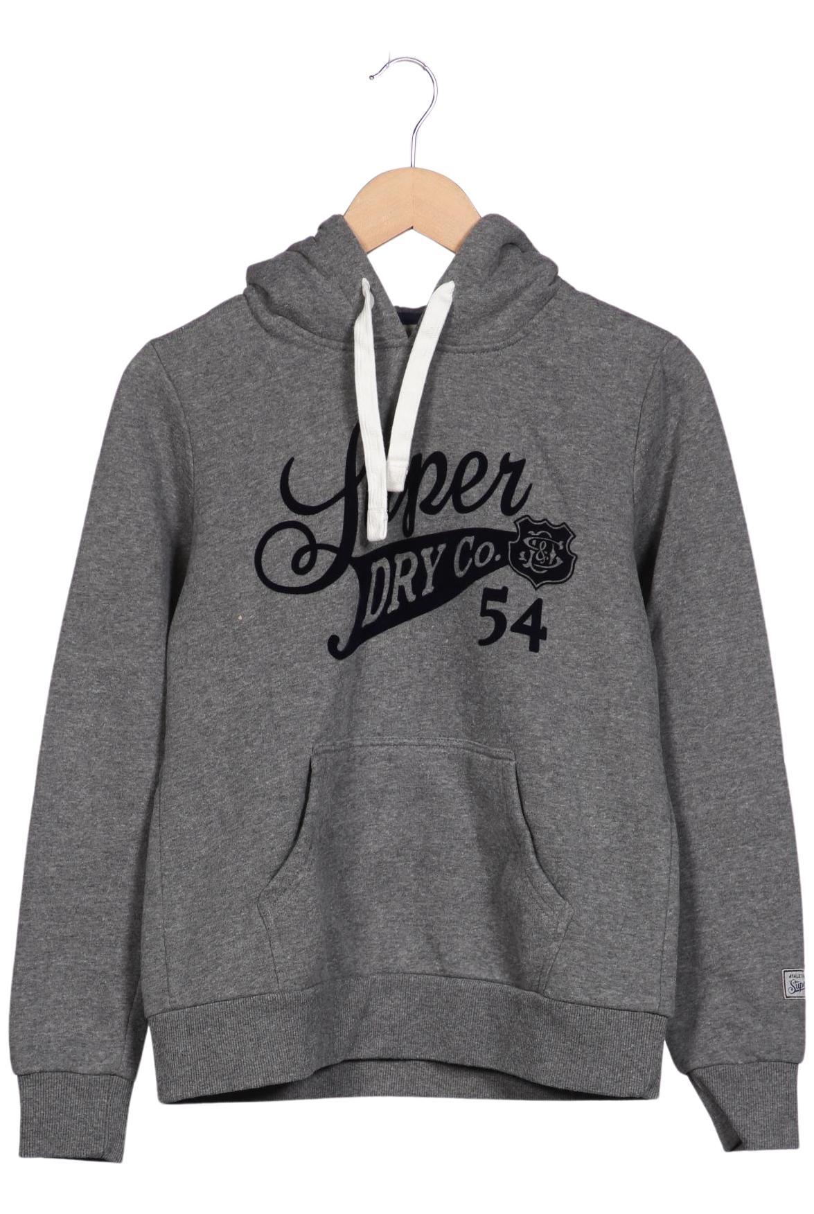

Superdry Damen Kapuzenpullover, grau, Gr. 38