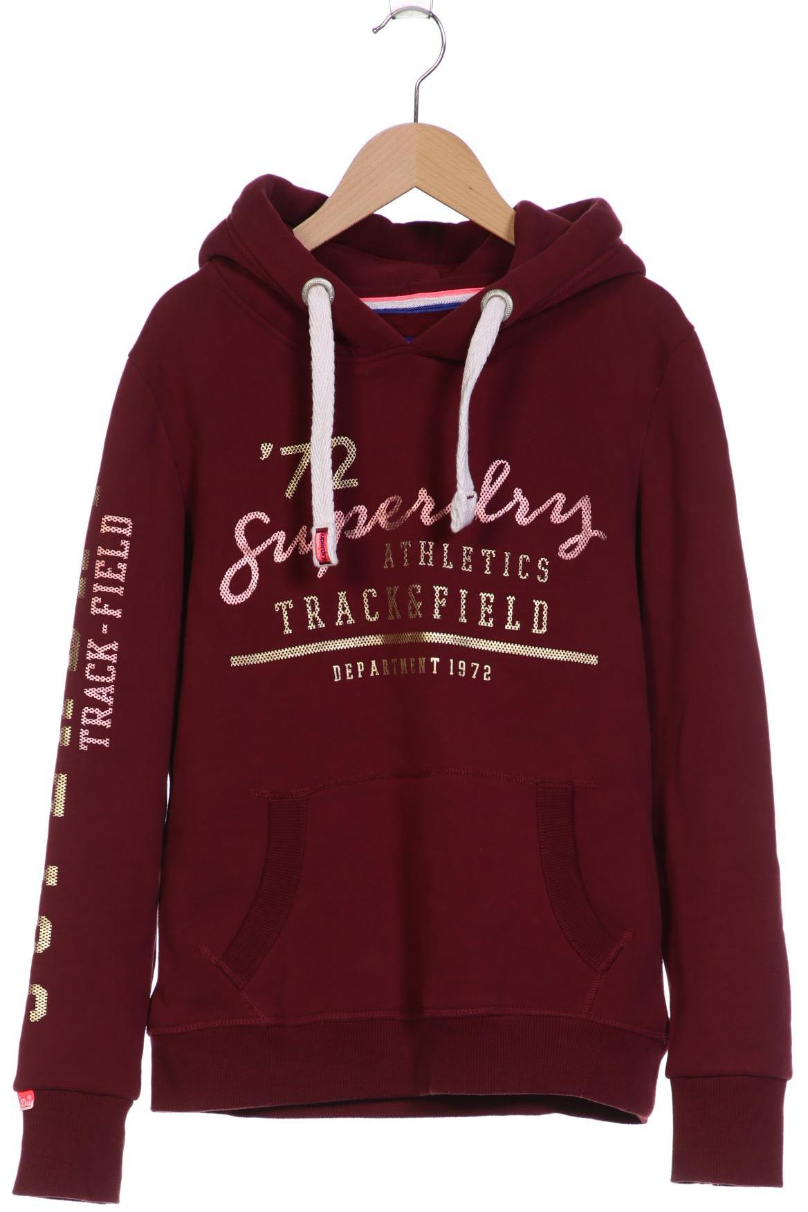 

Superdry Damen Kapuzenpullover, bordeaux, Gr. 40