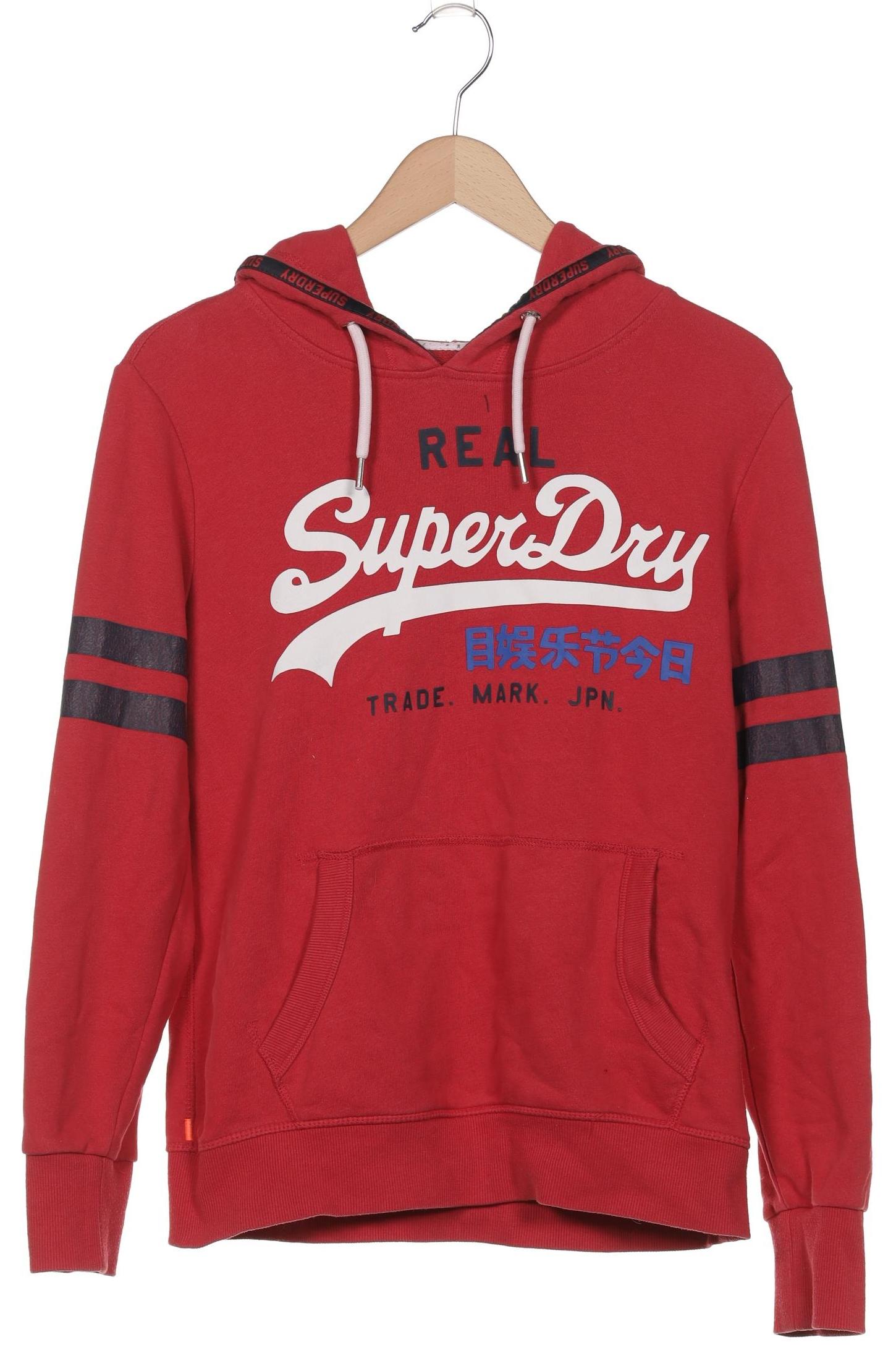

Superdry Damen Kapuzenpullover, rot, Gr. 42